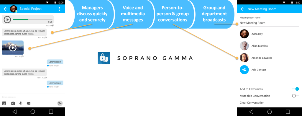 secure mobile messaging for state government, local government, parliament, councils, national government