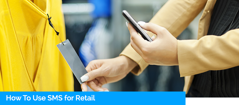 how to use sms for retail