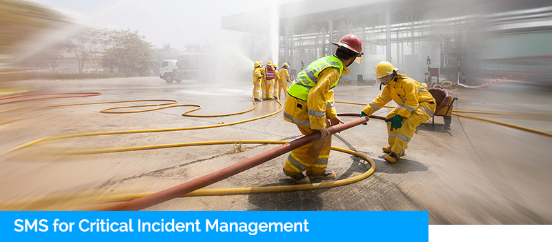sms for critical incident management