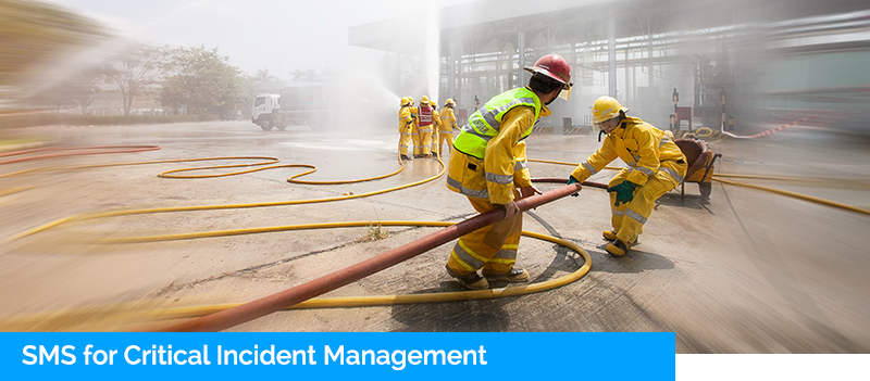 sms for critical incident management