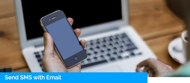 send sms via email