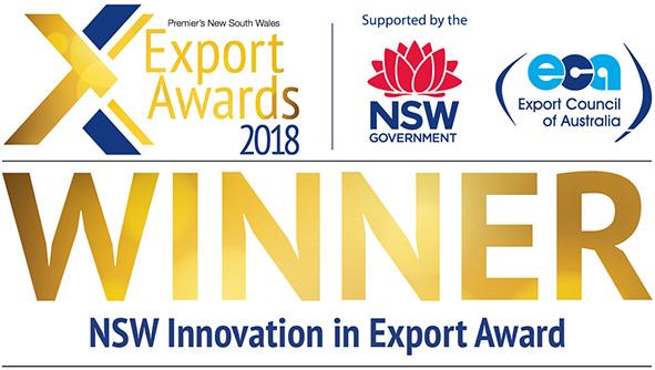 2018 NSW Innovation in Export Award