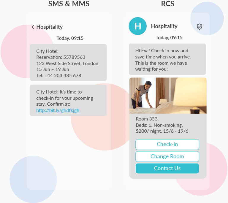 RCS vs. e-mail