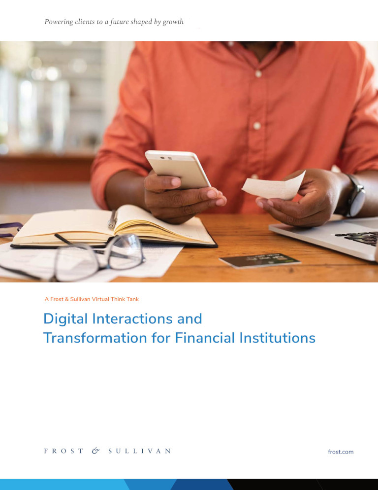 digital interactions and transformation for financial institutions