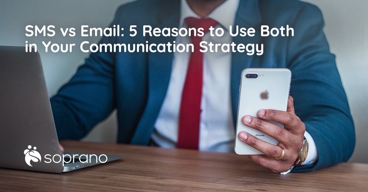 sms vs email communication strategy