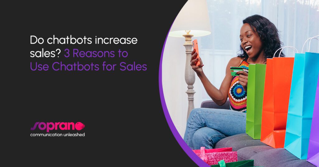 do chatbots increase sales