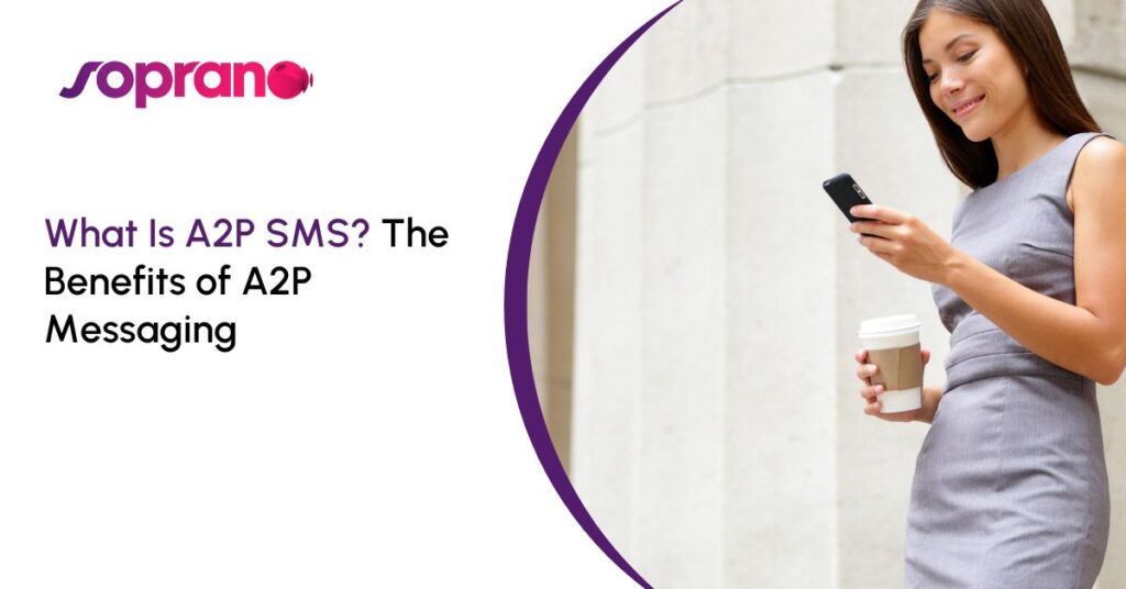 what is a2p sms