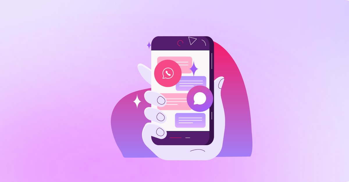 whatsapp vs sms design draft