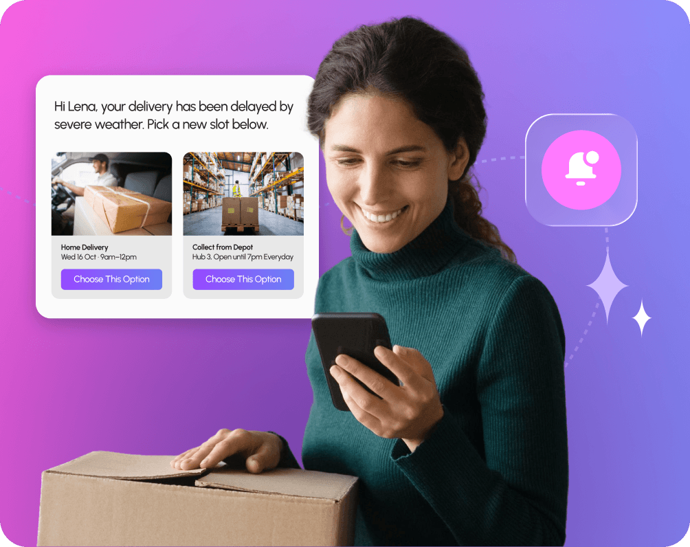 Delivery and Passenger Alerts