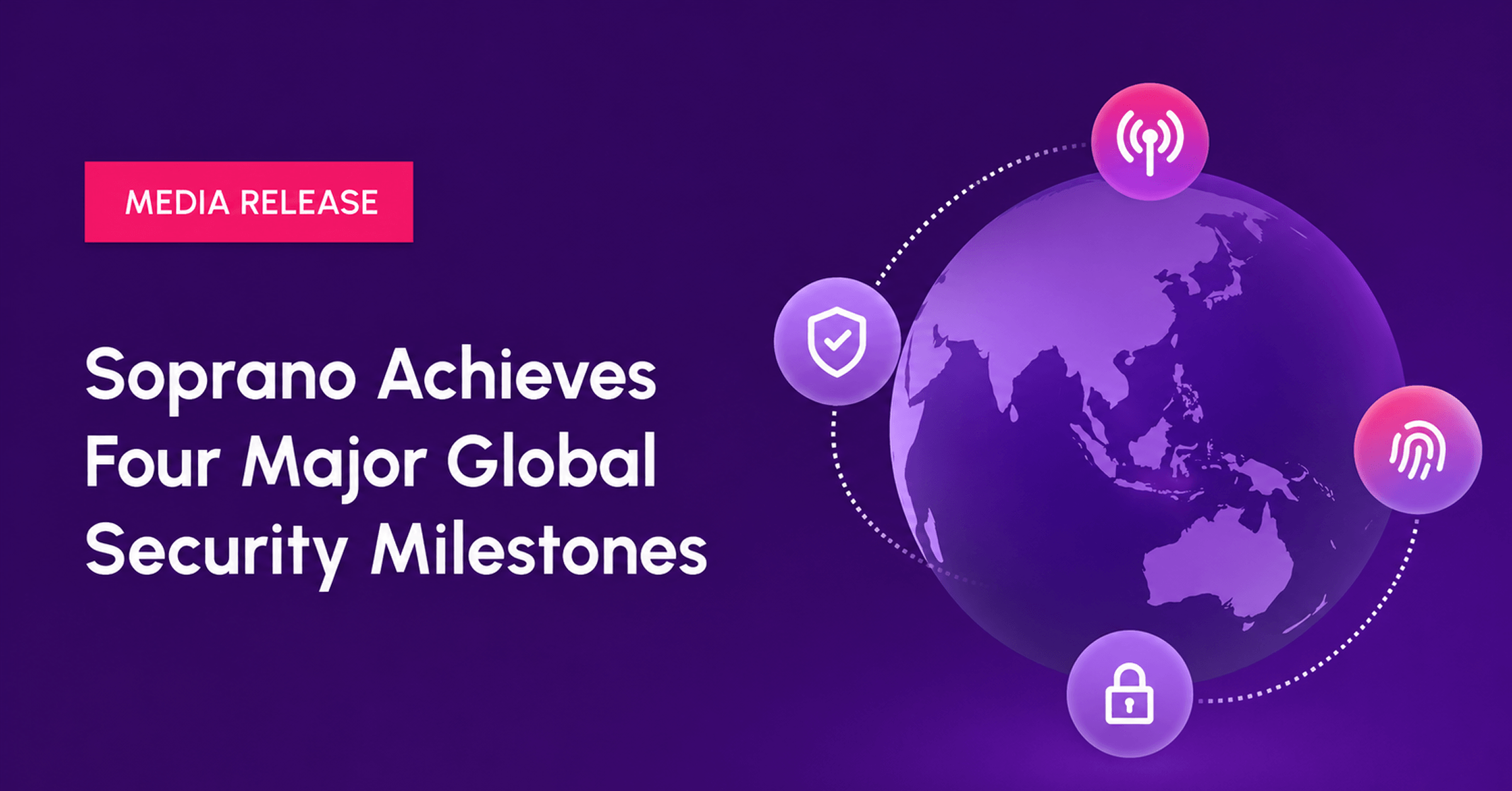 Soprano Strengthens Global Security Credentials with Major Compliance Milestones